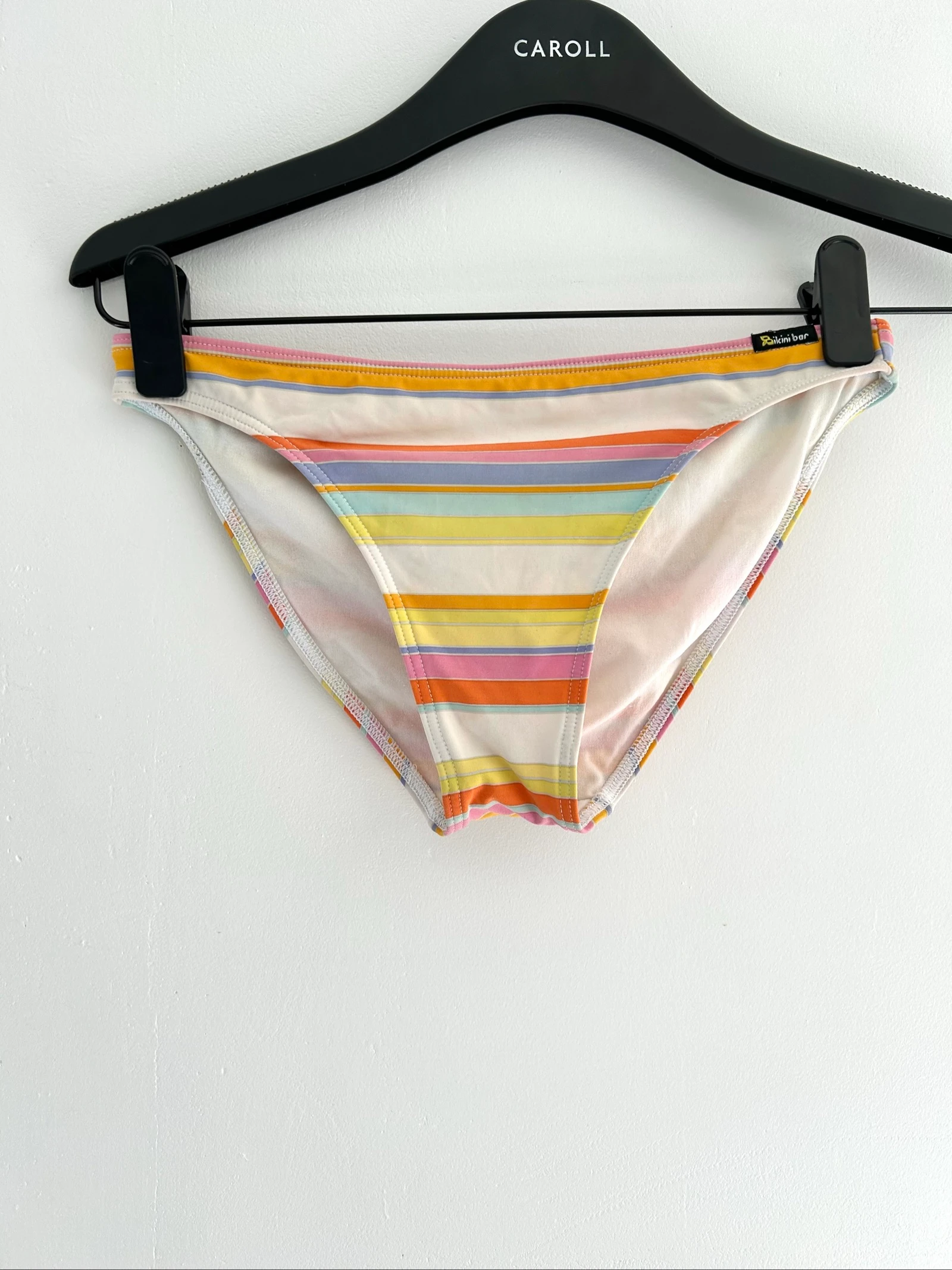 Biquíni de duas peças em poliéster listrado multicolorido Tamanho 36/S Bikini Bar – photo 14